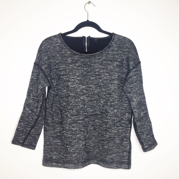 J. Crew Jaspe wool blend tunic sweater - Picture 2 of 8